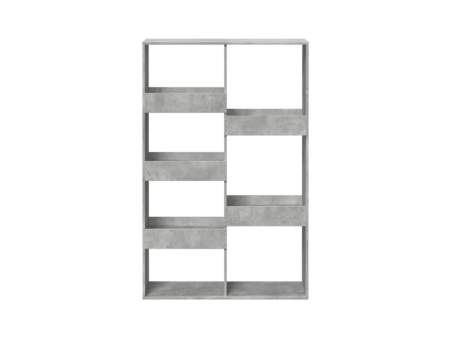 Tabique divisorio de hormigón gris 100x33x155,5cm madera de ingeniería