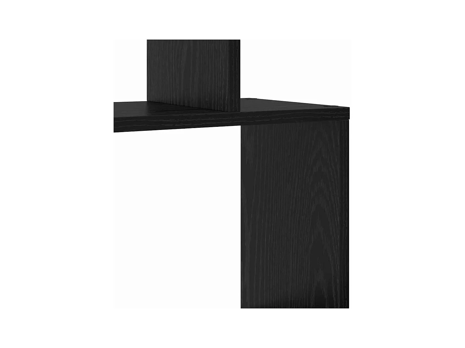 Bibliothèque en chêne noir - 70 x 24 x 193,5 cm, bois d'ingénierie.