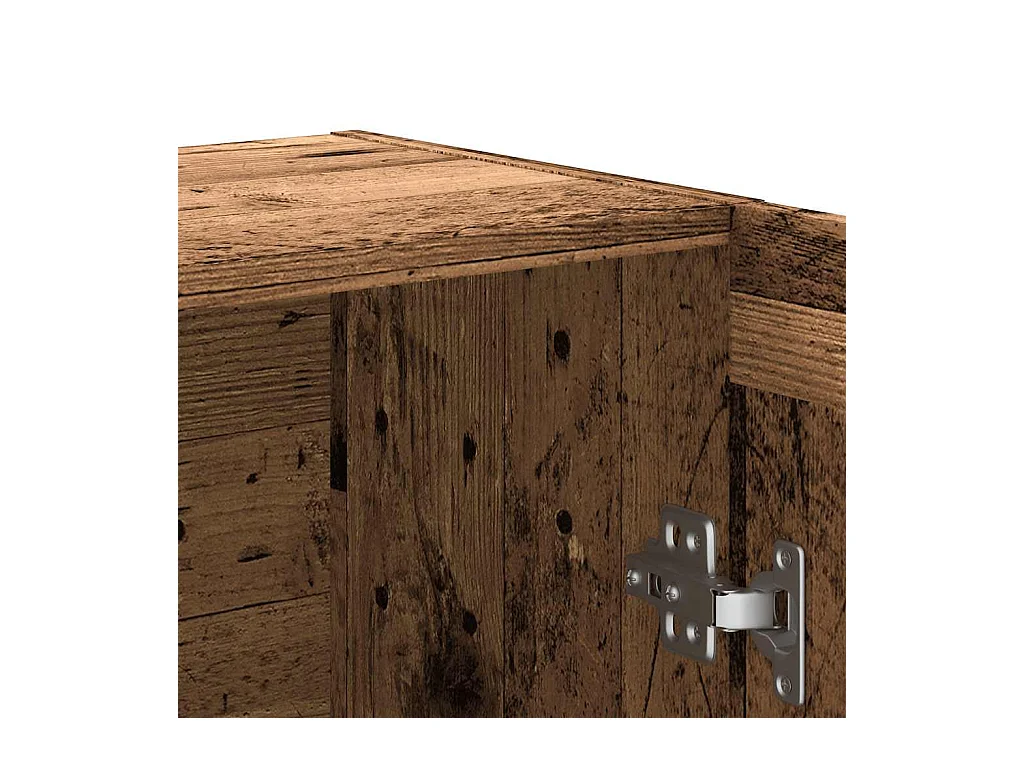 Libreria in legno antico 82,5x30,5x115 cm in legno ingegnerizzato