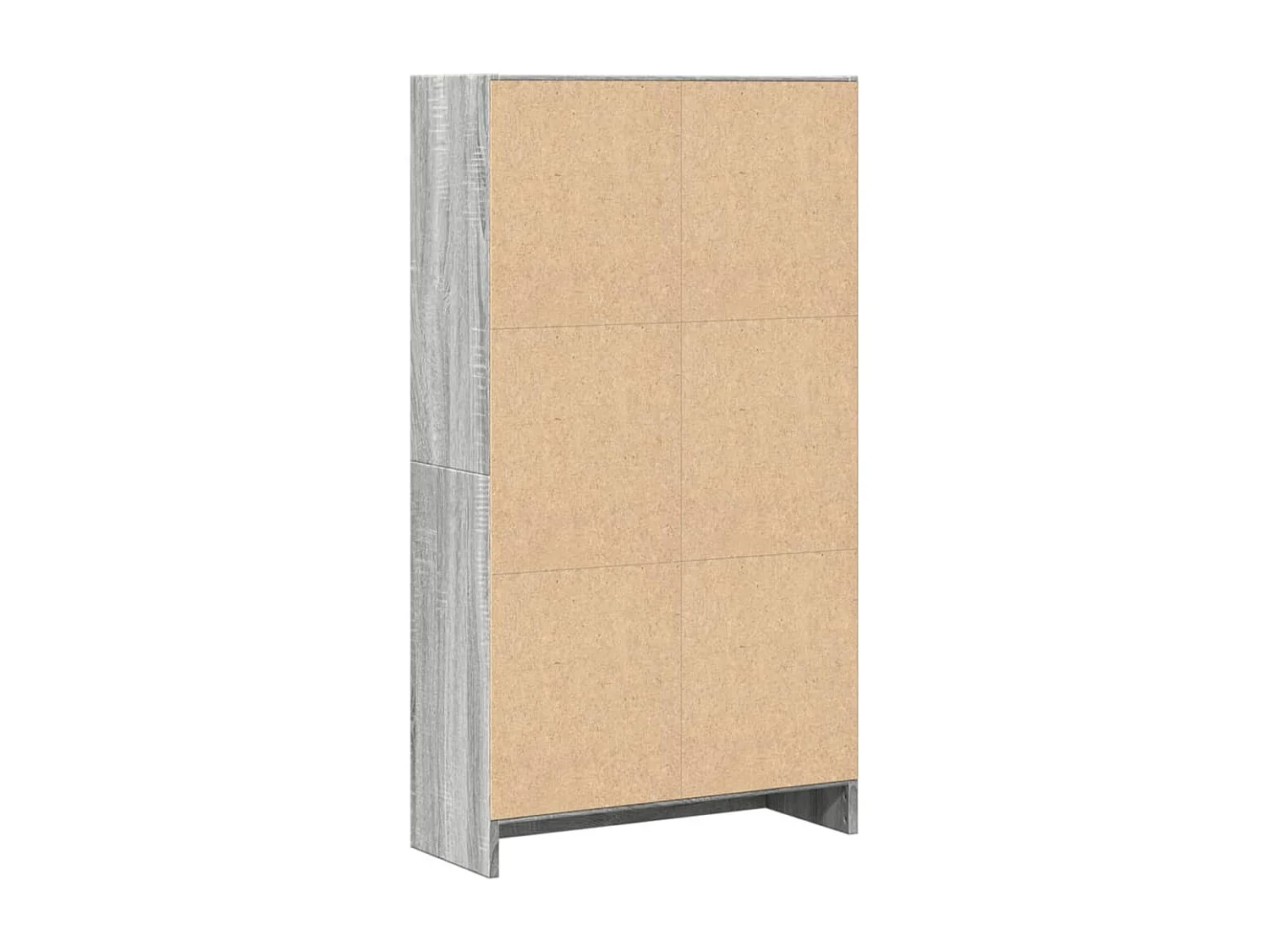 Sonoma grijze boekenkast 60x24x109 cm bewerkt hout