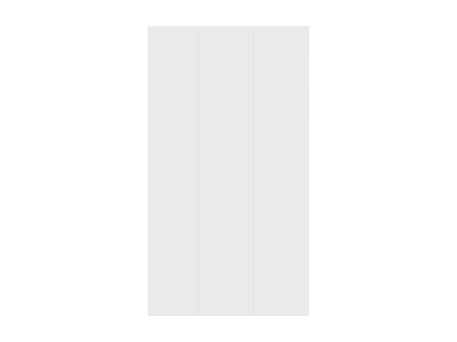 Libreria/credenza bianca 66x30x98 cm in legno ingegnerizzato