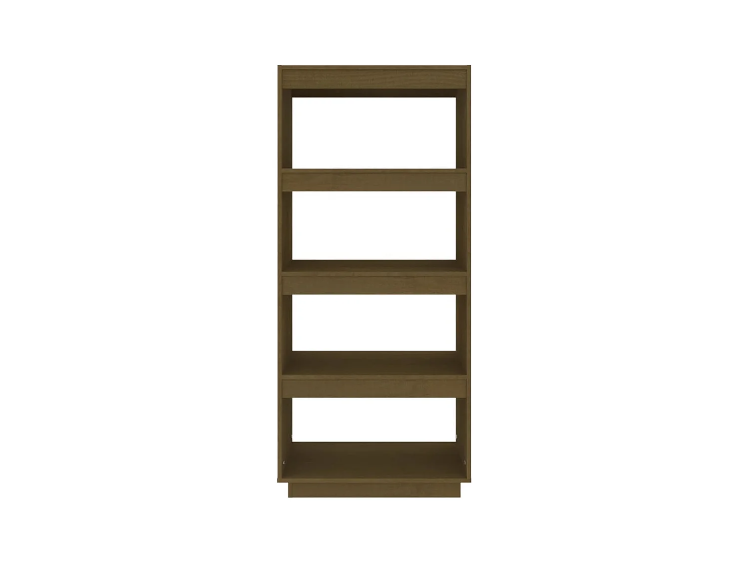 Librería/Bifurcador de ambientes Pino Marrón Miel 60x35x135 cm