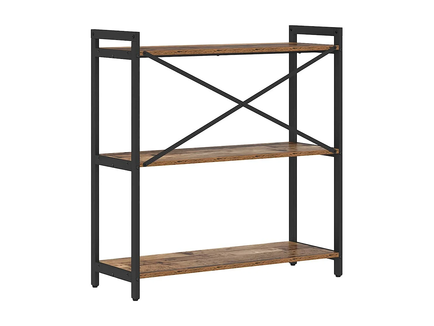 Boekenkast Antiek hout 80 x 30 x 83 cm Technisch hout