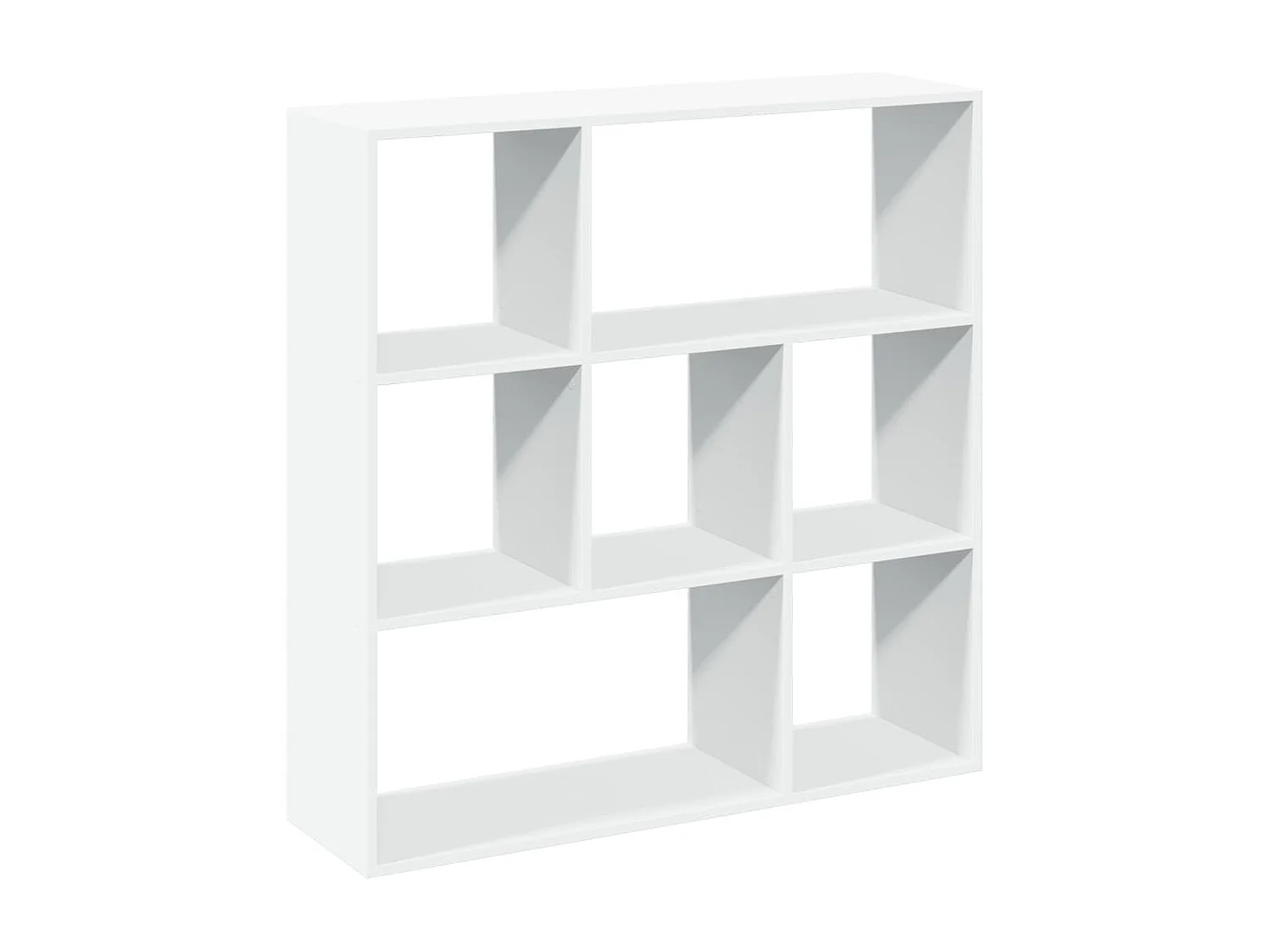 Mensola divisoria bianca 102x29x103,5 cm