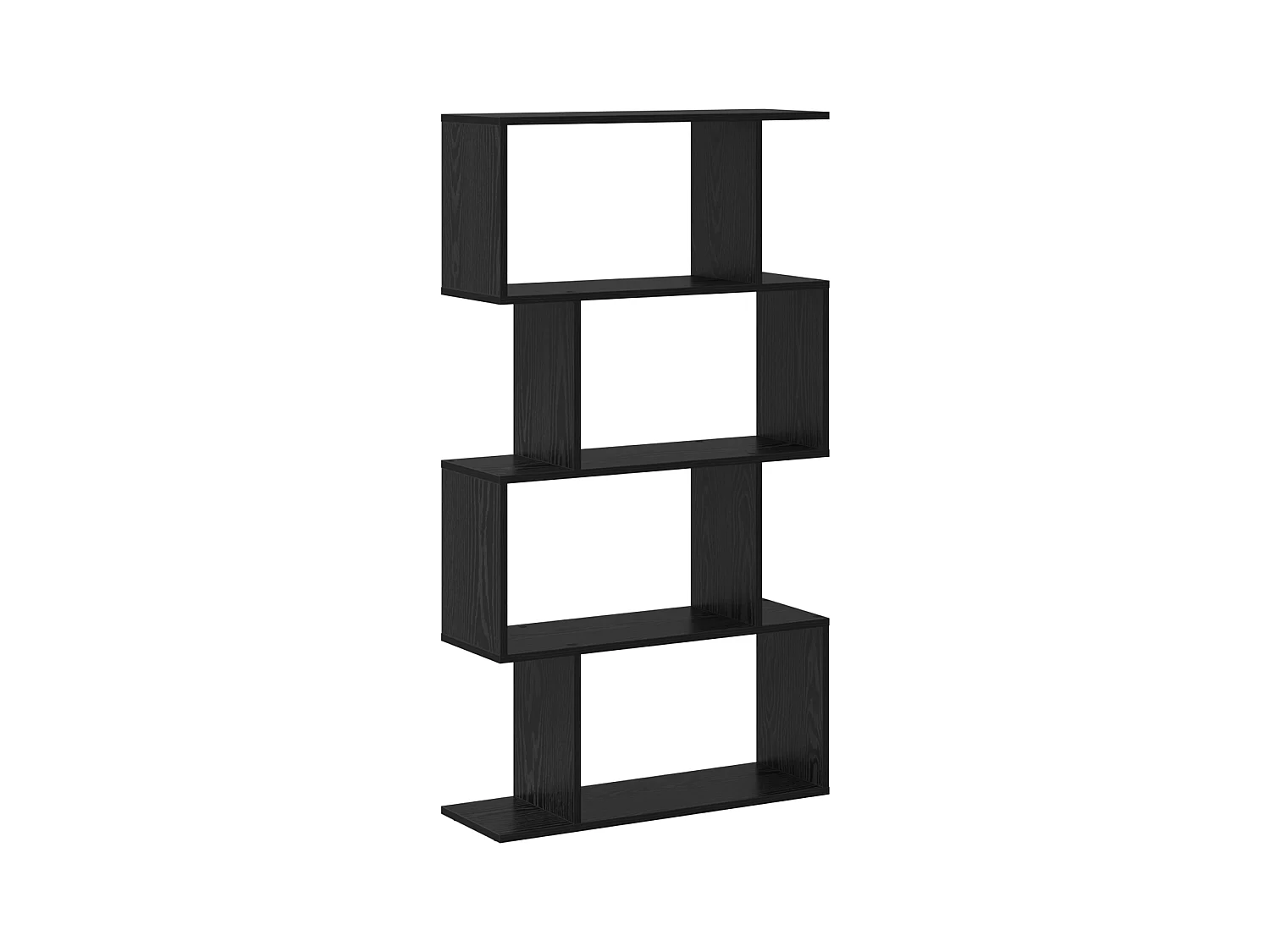 Bibliothèque Chêne noir 70 x 24 x 129 cm Bois d'ingénierie