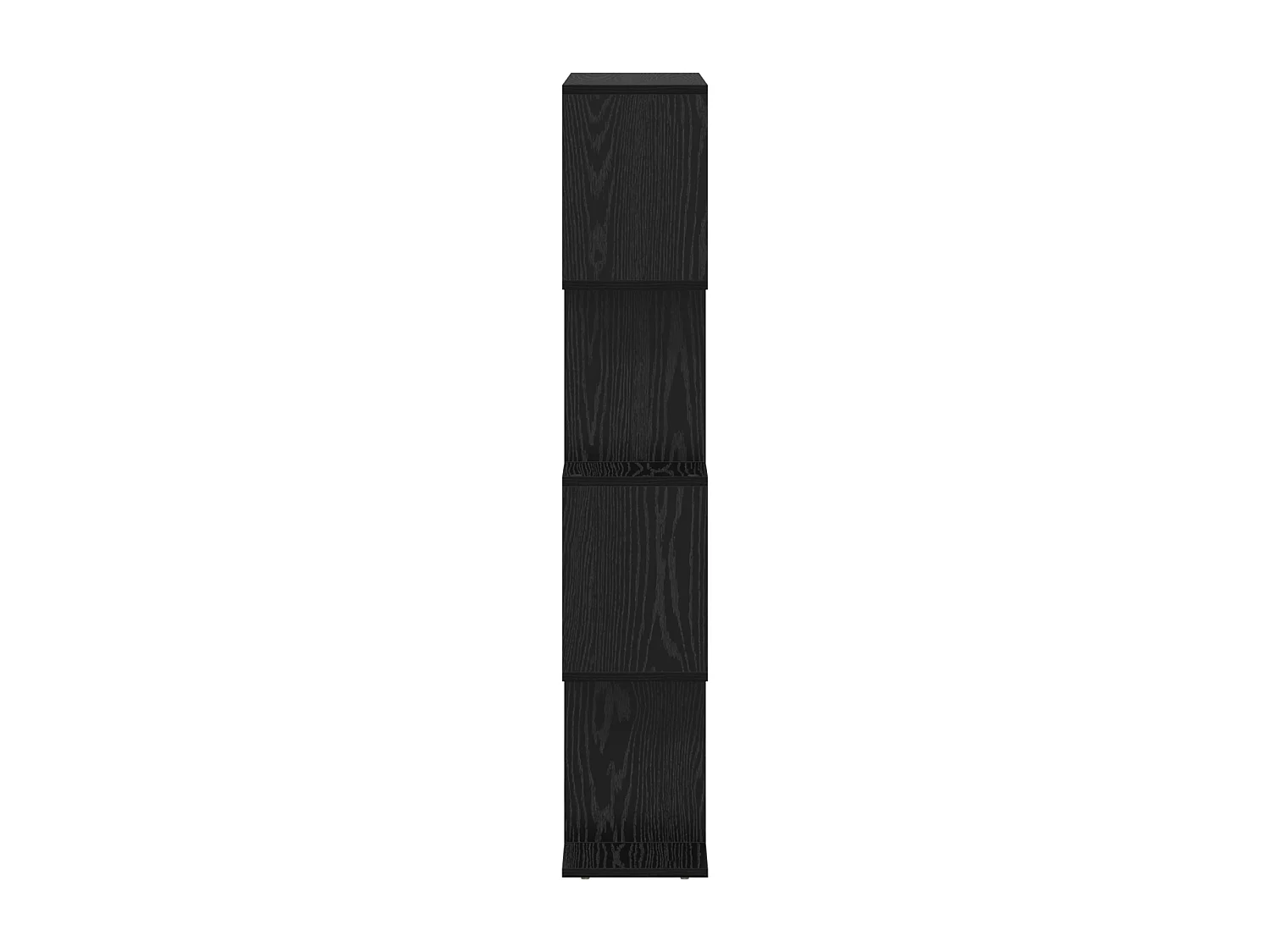 Bibliothèque Chêne noir 70 x 24 x 129 cm Bois d'ingénierie