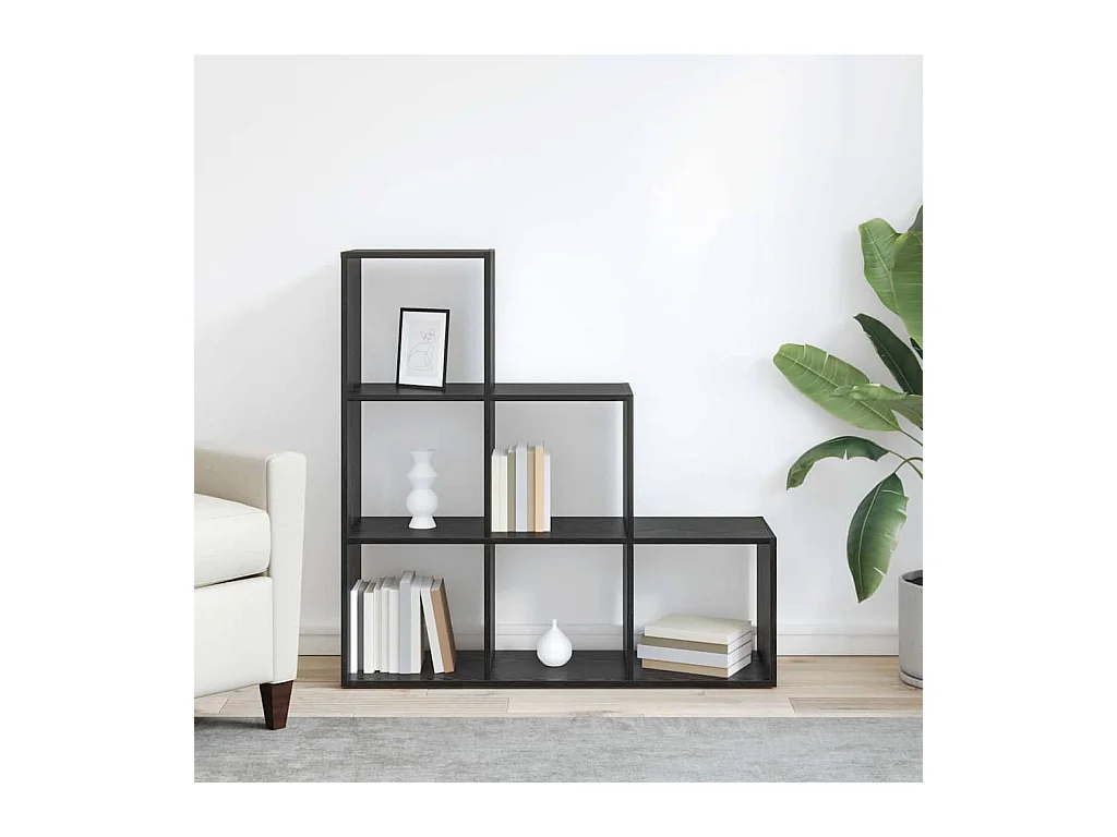 Bibliothèque Chêne noir 99 x 29 x 99 cm Bois d'ingénierie