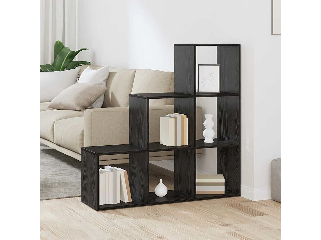 Bibliothèque Chêne noir 99 x 29 x 99 cm Bois d'ingénierie