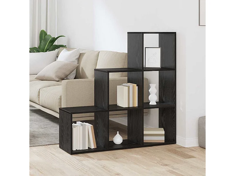 Bibliothèque Chêne noir 99 x 29 x 99 cm Bois d'ingénierie