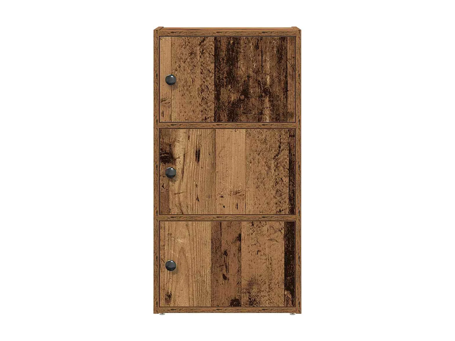 Bibliothèque vieux bois 40x24x77 cm bois d'ingénierie