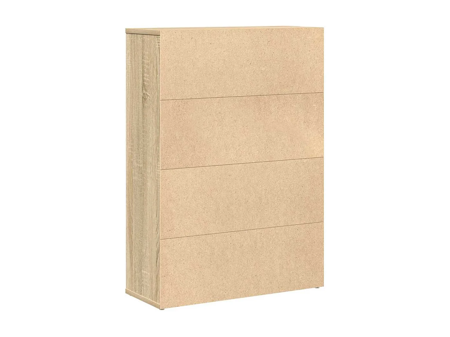 Bibliothèque chêne sonoma 60x24x85 cm bois d'ingénierie