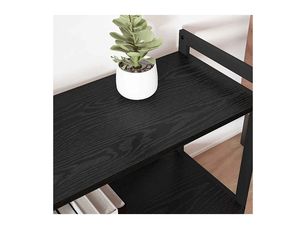 Bibliothèque Chêne noir 80 x 30 x 83 cm Bois d'ingénierie