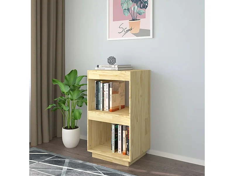 Bibliothèque 40x35x71 cm bois de pin massif