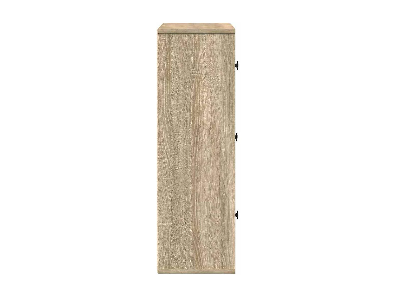 Bücherregal aus Sonoma-Eiche, 60 x 24 x 76,5 cm, Holzwerkstoff