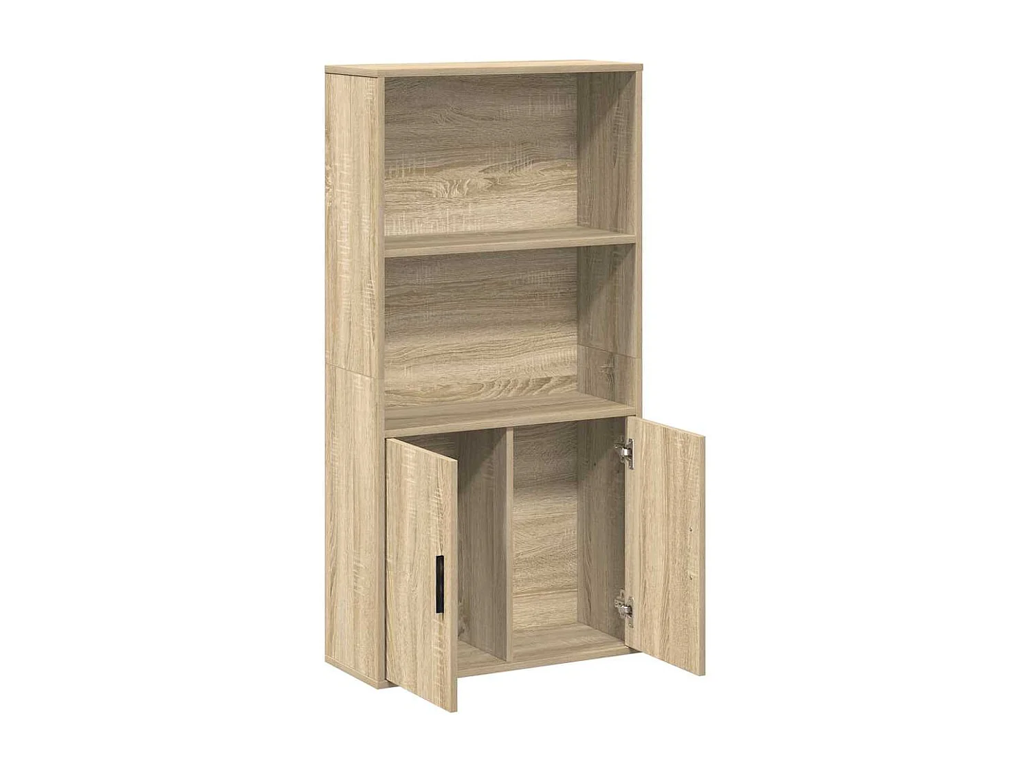 Bibliothèque chêne sonoma 60x24x120 cm bois d'ingénierie