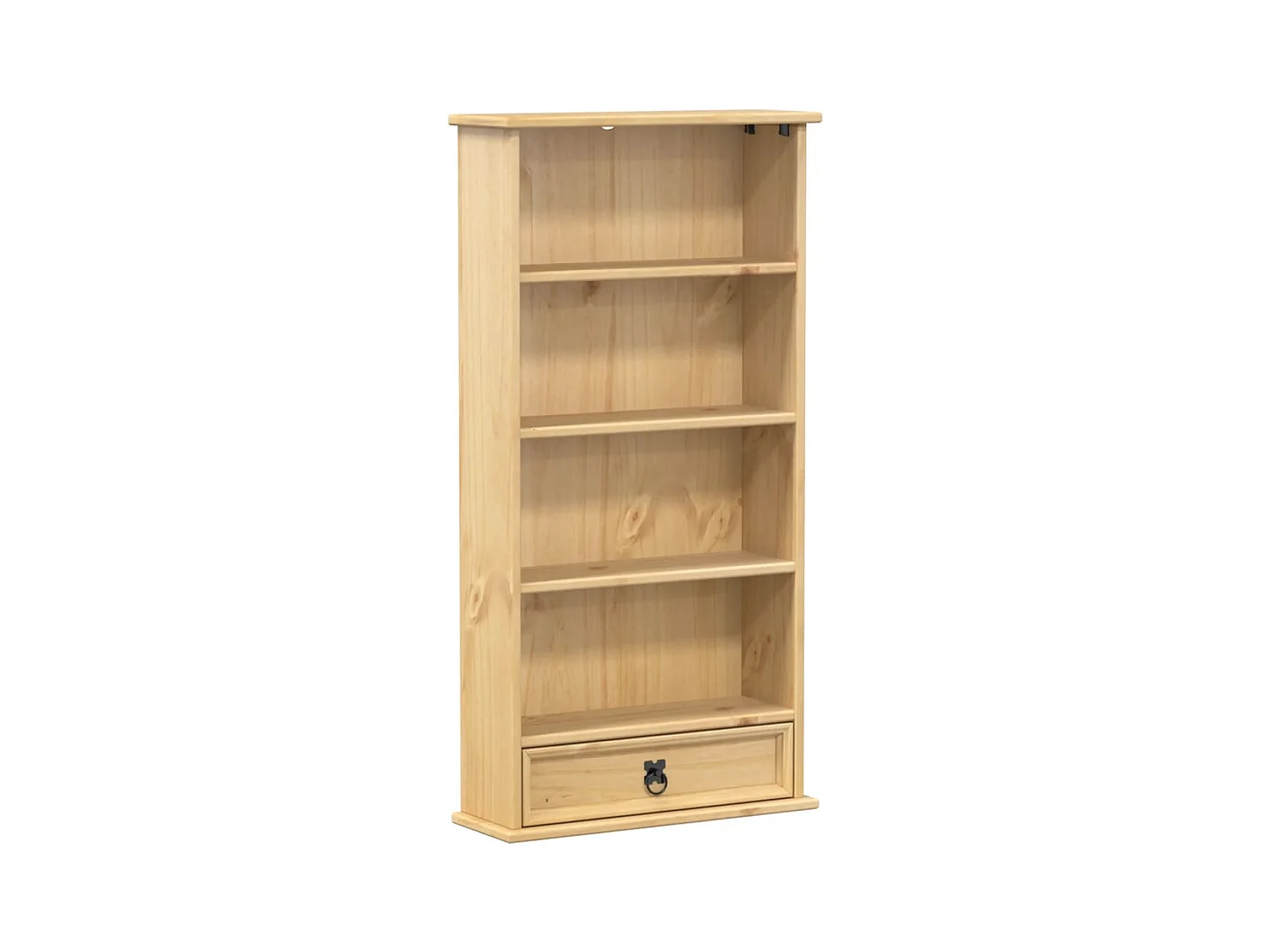 Mueble CD Corona 52x17,5x103 cm madera maciza de pino
