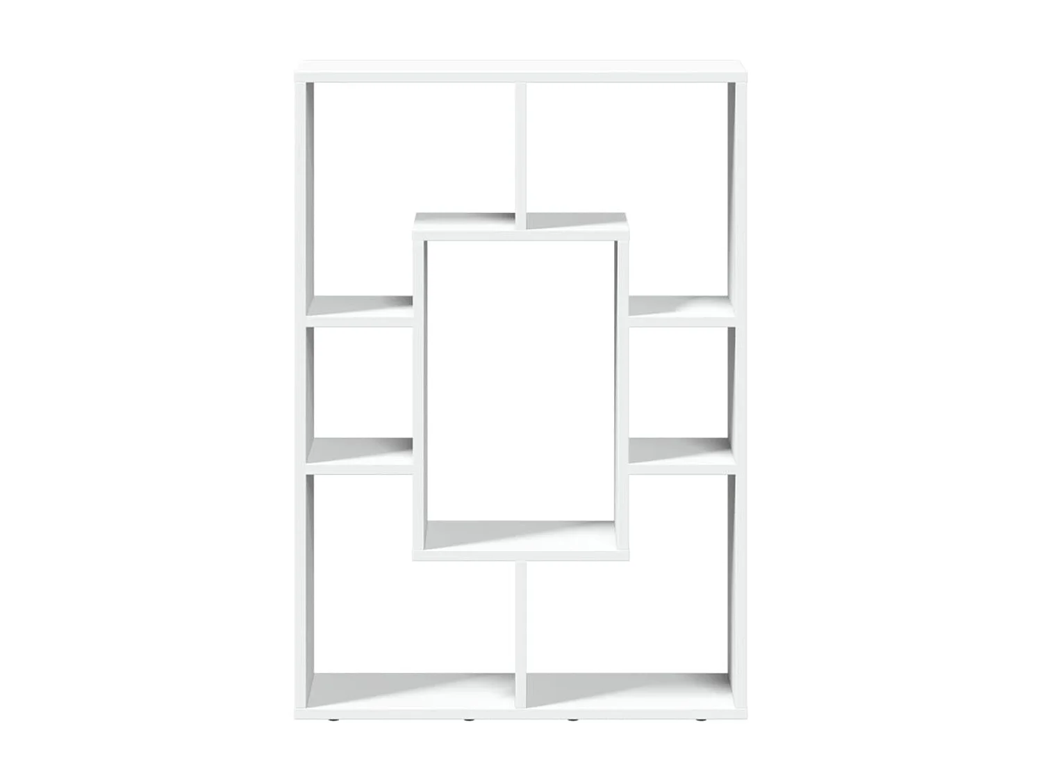 Libreria bianca 63x20x90 cm in legno ingegnerizzato