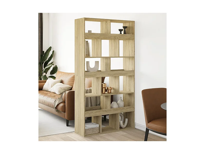 Sonoma eikenhouten scheidingswand