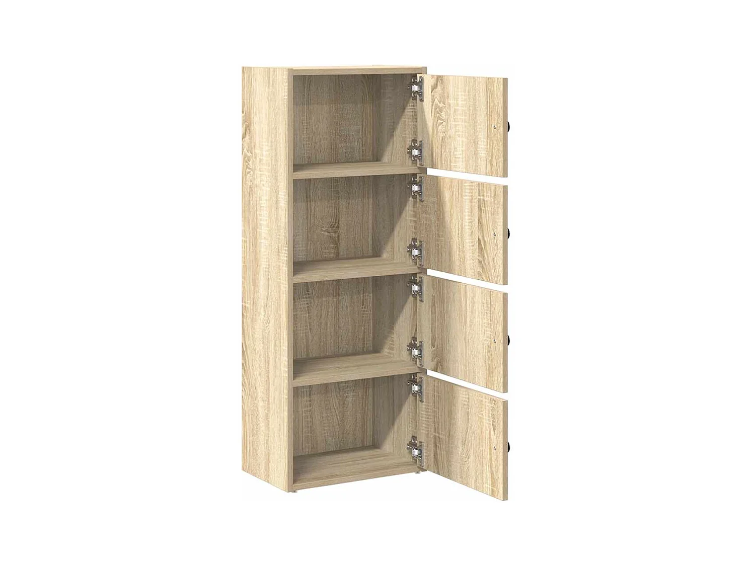 Bibliothèque chêne sonoma 40x24x102 cm bois d'ingénierie