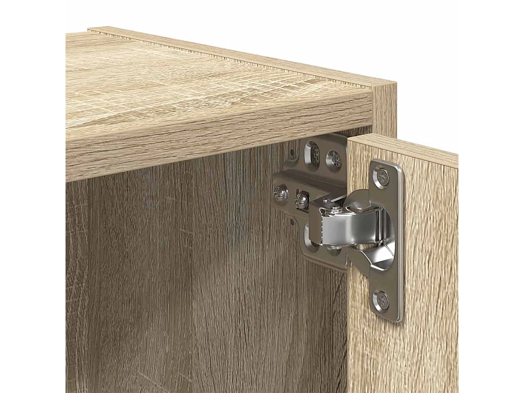 Bibliothèque chêne sonoma 40x24x102 cm bois d'ingénierie