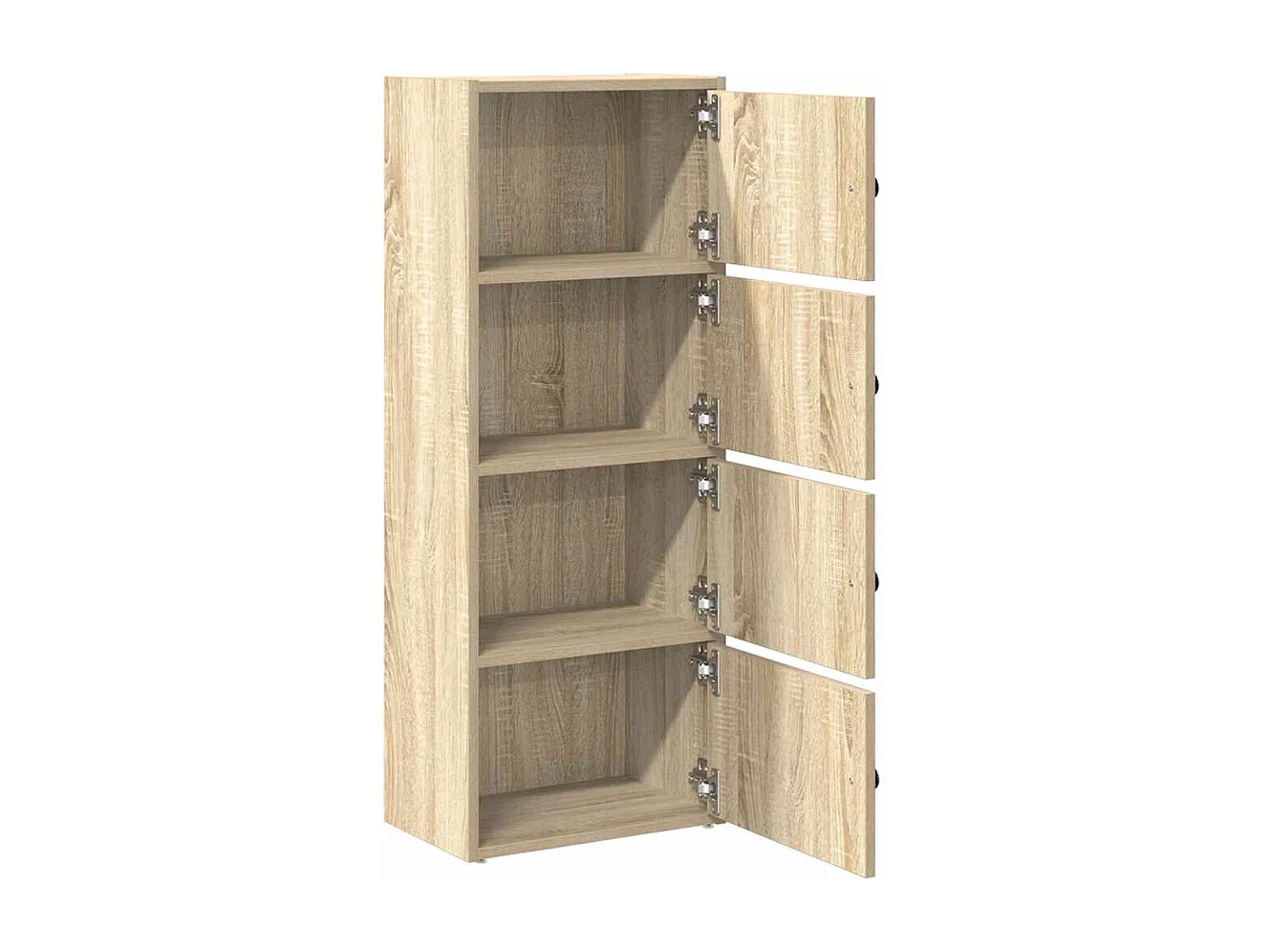 Bibliothèque chêne sonoma 40x24x102 cm bois d'ingénierie