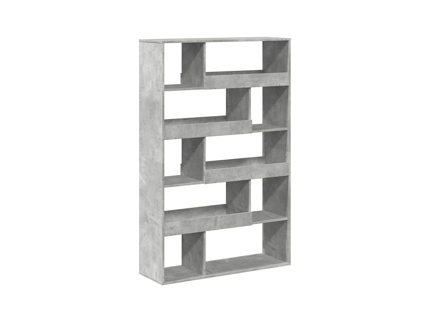 Parete divisoria in legno ingegnerizzato grigio cemento