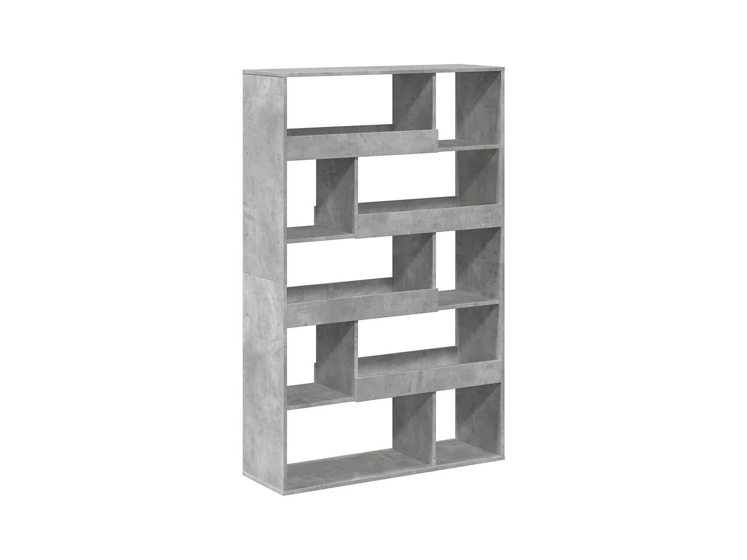 Parete divisoria in legno ingegnerizzato grigio cemento