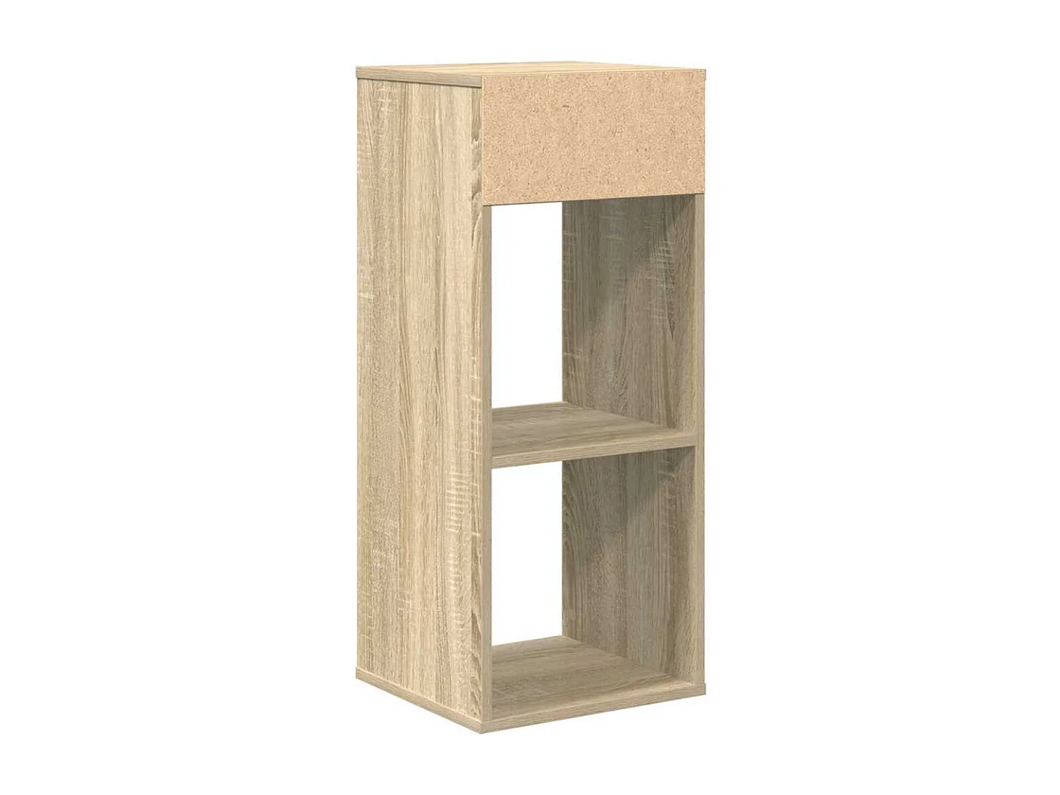 Bücherregal aus Sonoma-Eiche, 34 x 31 x 80 cm, Holzwerkstoff