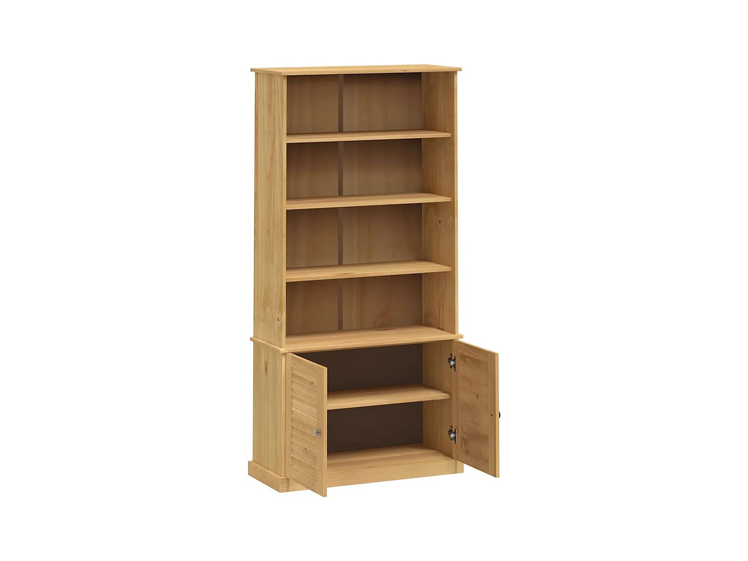 Bibliothèque VIGO 85x35x170 cm bois massif de pin