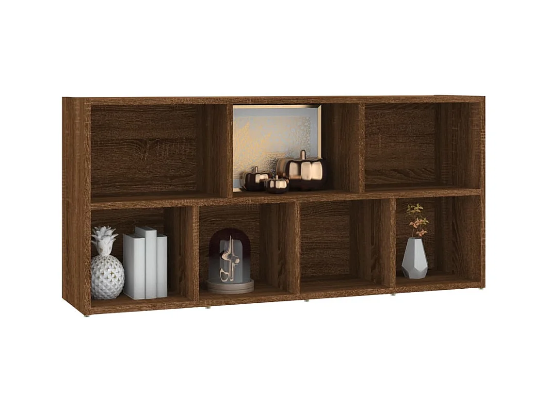 Armoire à livres Chêne marron 50x25x106 cm