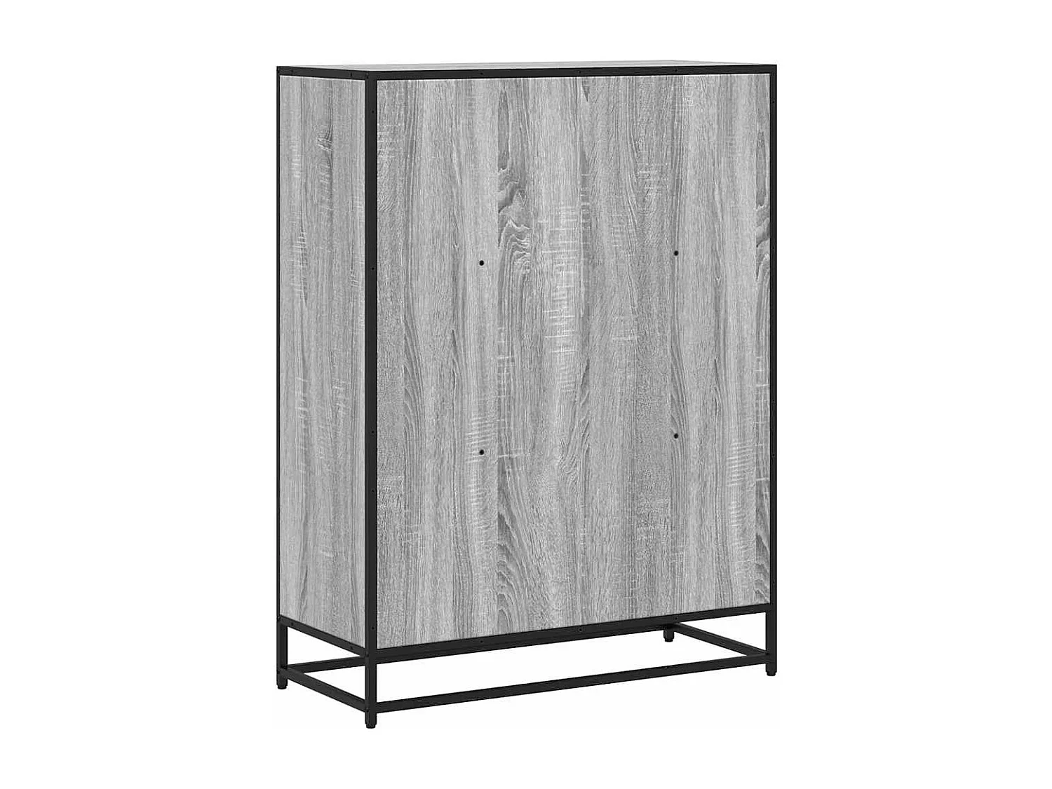 Bibliothèque sonoma gris 80,5x35x107,5 cm bois d'ingénierie