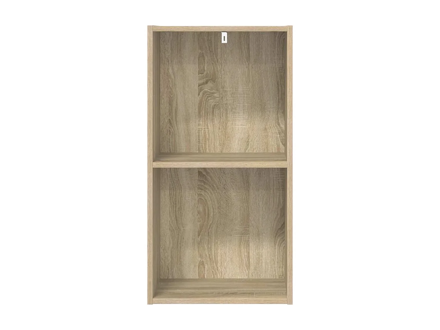 Libreria a 2 ripiani in legno ingegnerizzato Sonoma Oak