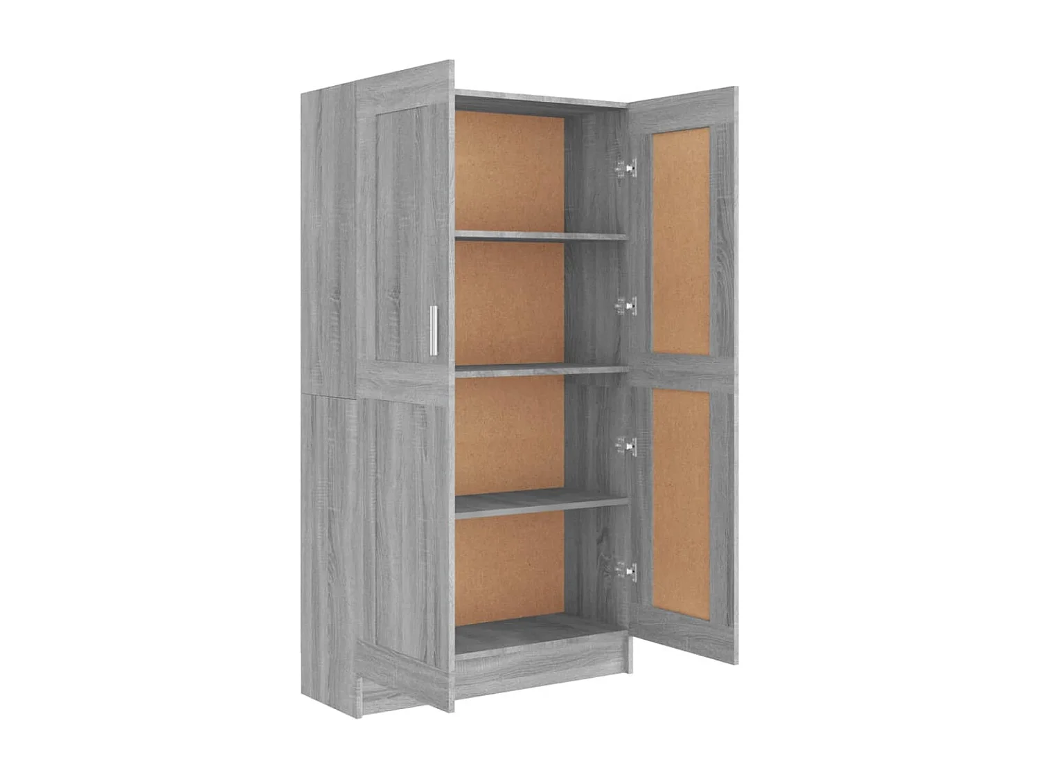 Librería Sonoma Gris 82,5x30,5x150 cm Madera de Ingeniería