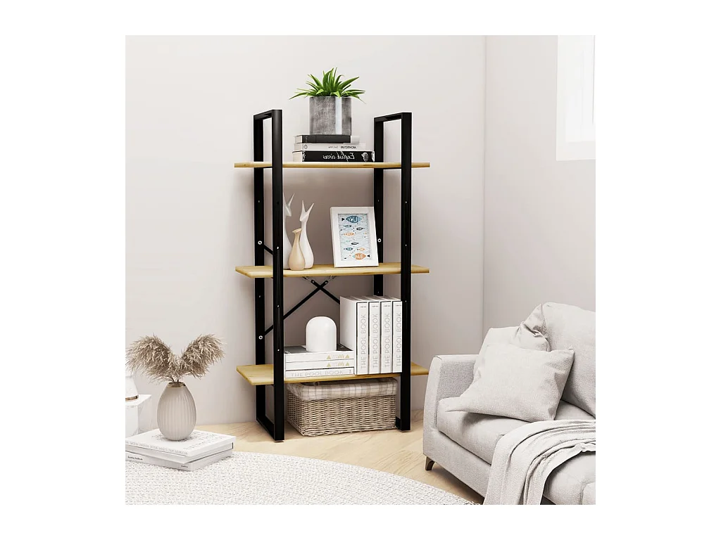 Scaffale portaoggetti 60x30x105 cm Legno massello di pino