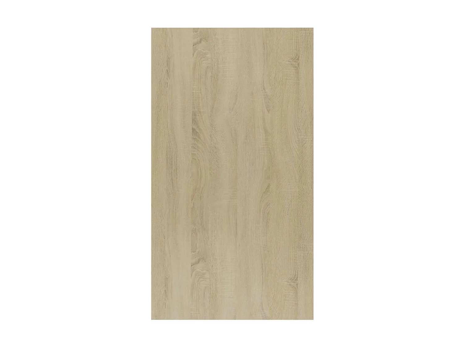 Bibliothèque/Buffet Chêne sonoma 50x25x80 cm Bois d’ingénierie