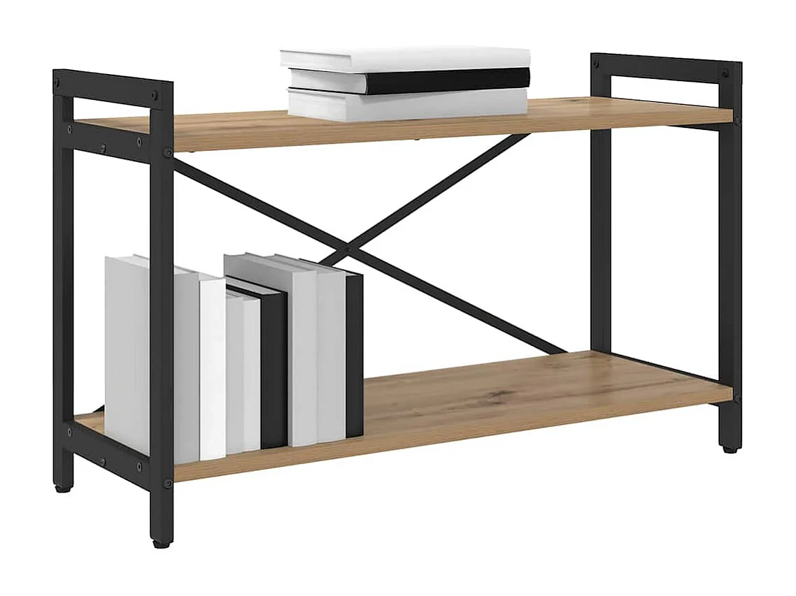 Handgefertigtes Bücherregal aus Eiche 80 x 30 x 48,5 cm