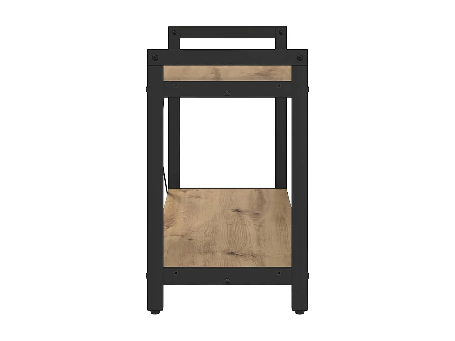 Handgefertigtes Bücherregal aus Eiche 80 x 30 x 48,5 cm