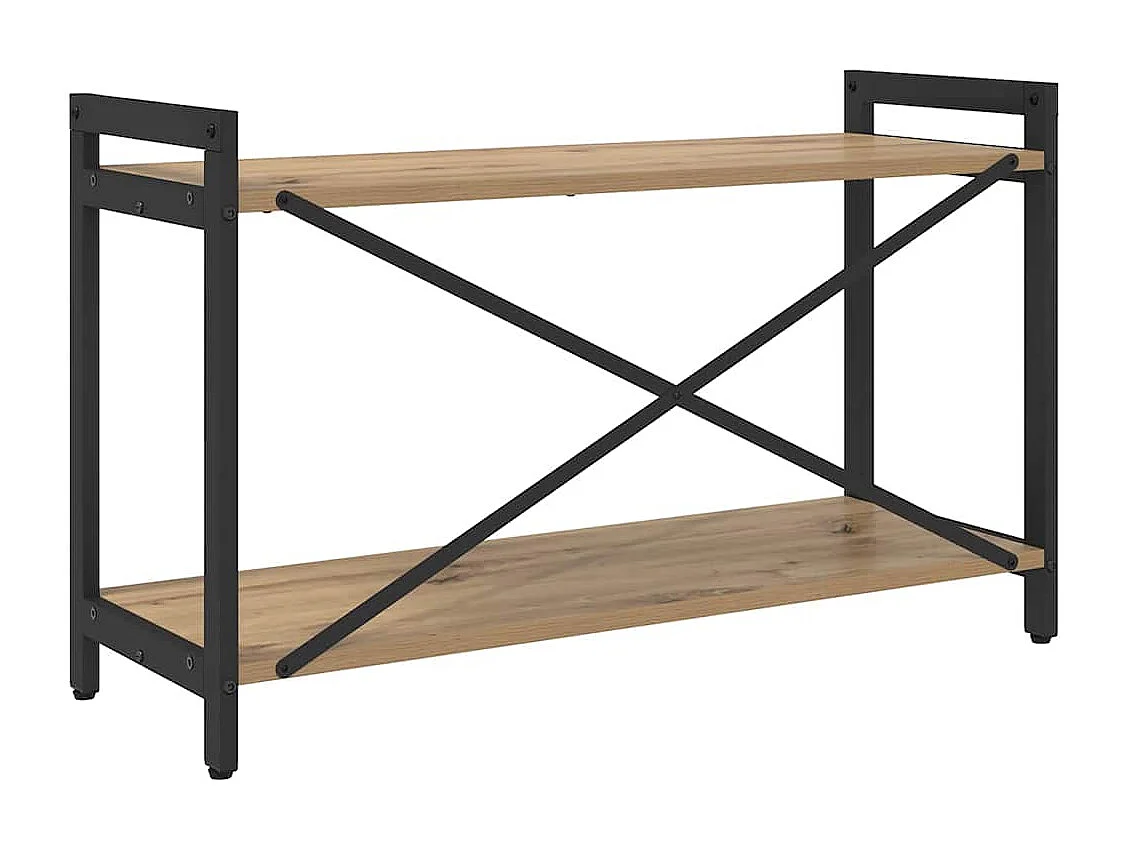 Handgefertigtes Bücherregal aus Eiche 80 x 30 x 48,5 cm