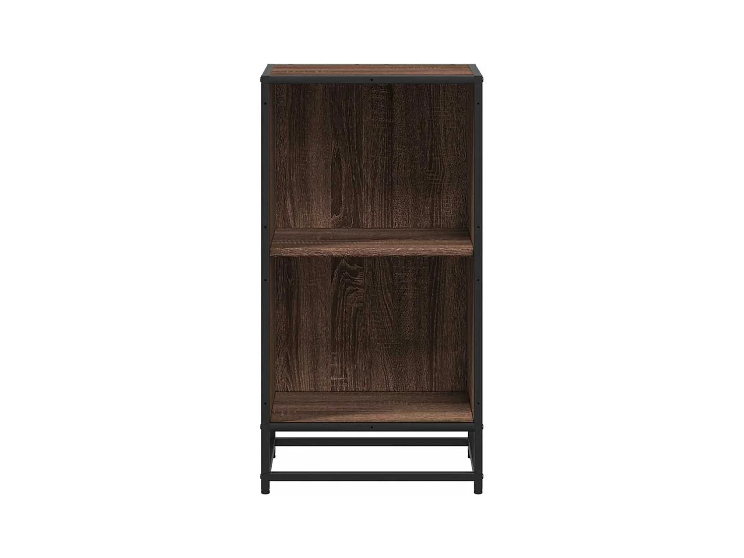 Bibliothèque chêne marron 40x35x76 cm bois d'ingénierie