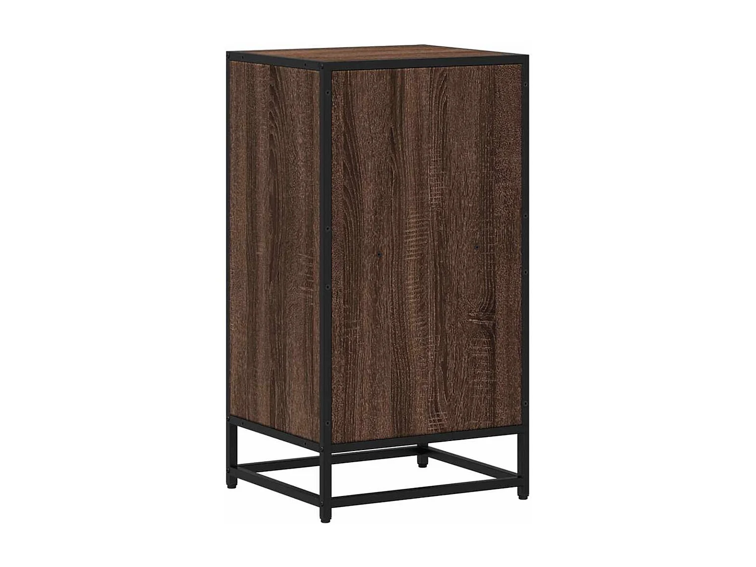 Bibliothèque chêne marron 40x35x76 cm bois d'ingénierie