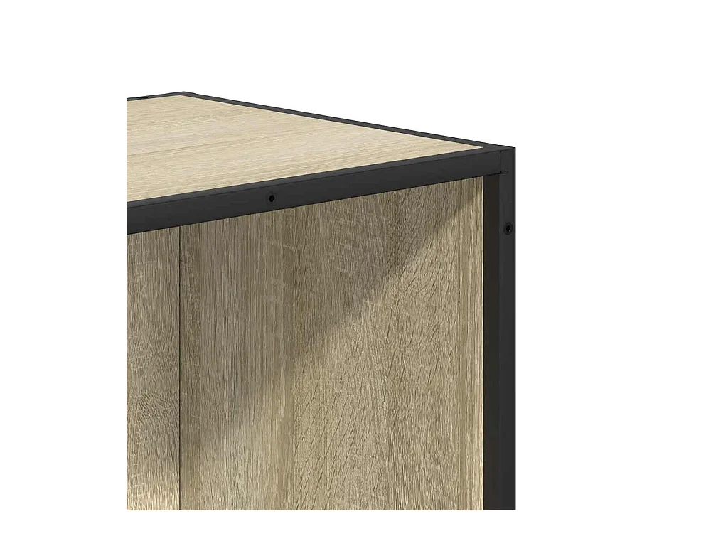 Bibliothèque chêne sonoma 60x35x107,5 cm bois d'ingénierie