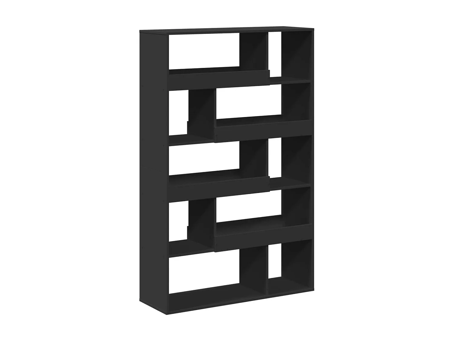 Libreria bianca 100x33x156,5 cm in legno ingegnerizzato