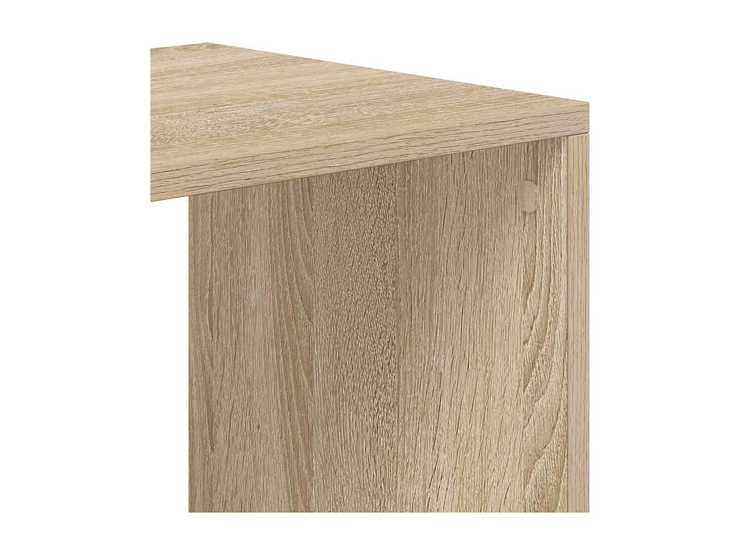 Bücherregal aus Sonoma-Eiche, 66 x 31 x 112 cm, Holzwerkstoff