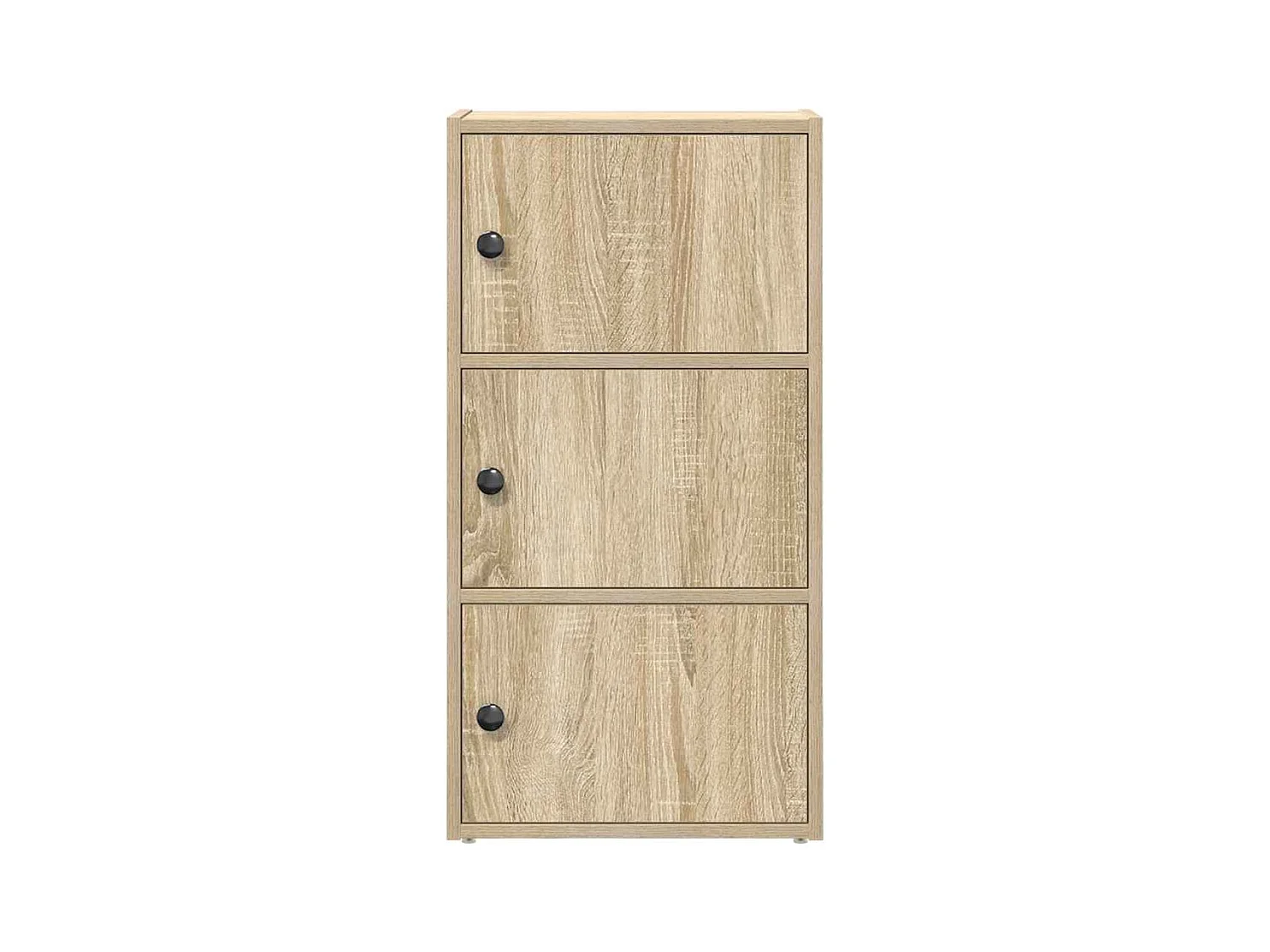 Bibliothèque chêne sonoma 40x24x77 cm bois d'ingénierie