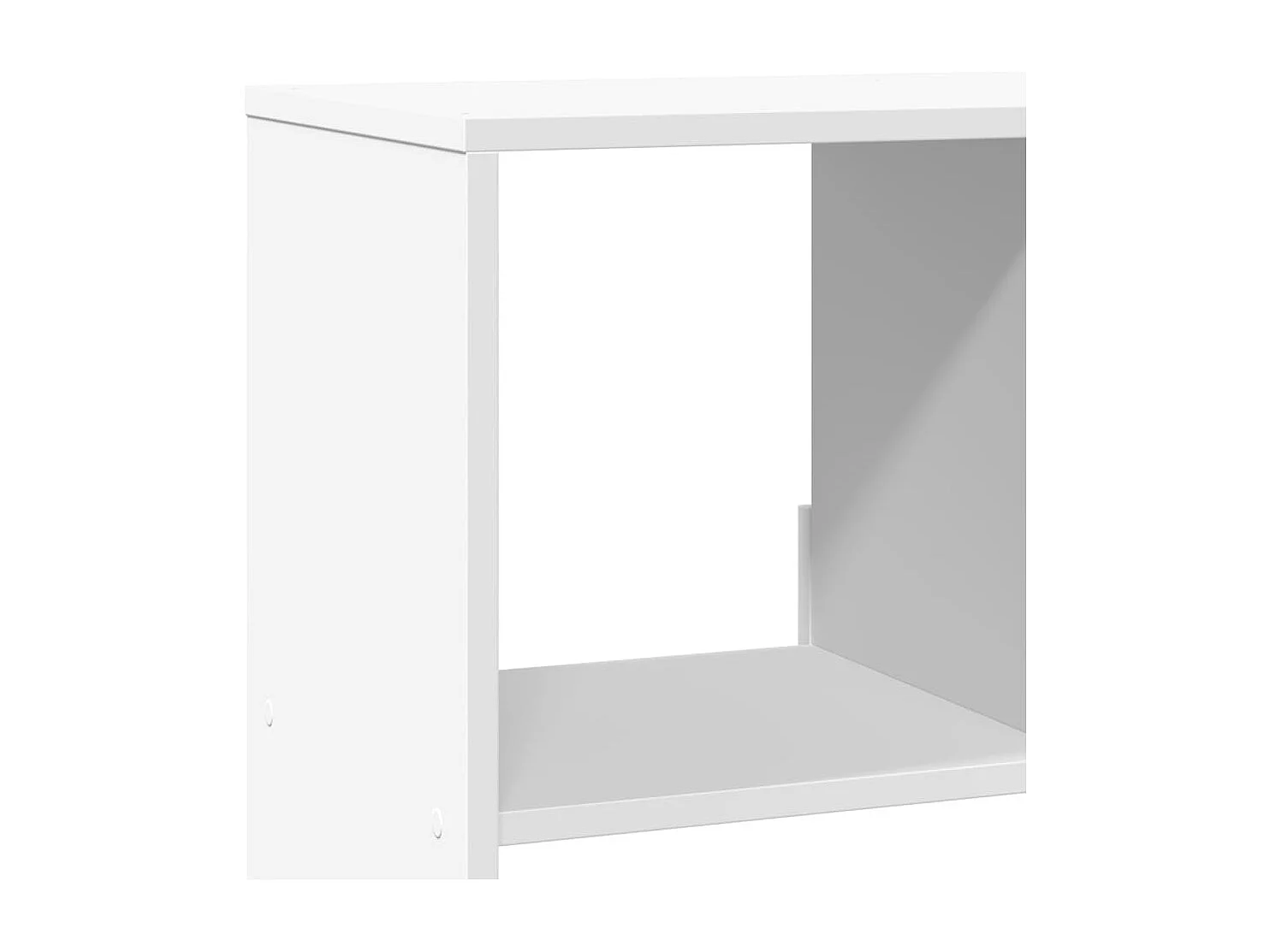 Librería blanca 100x33x156,5 cm madera contrachapada