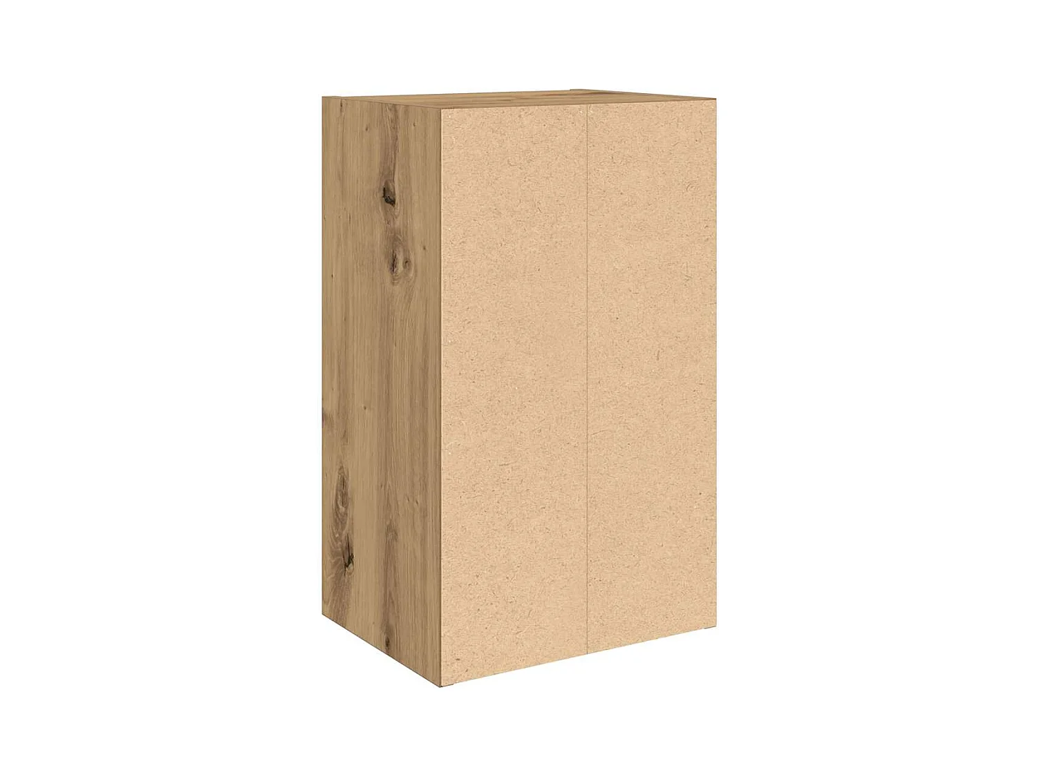 Bibliothèque chêne artisanal 31x24x52 cm bois d'ingénierie