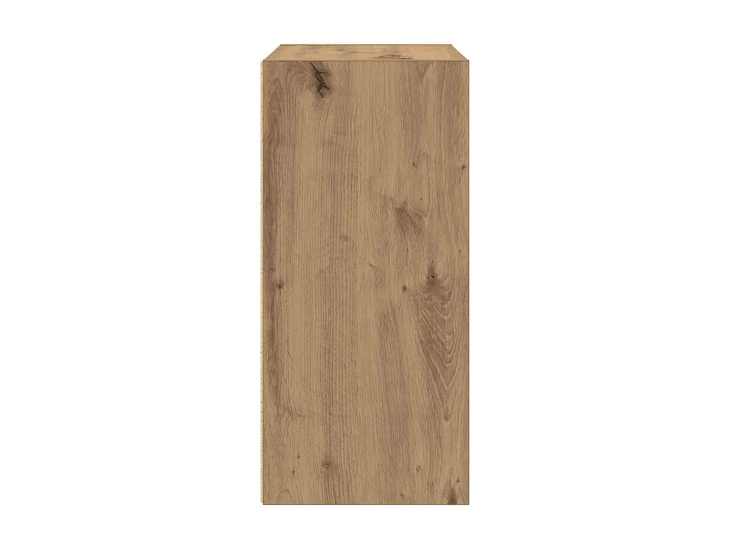 Bibliothèque chêne artisanal 31x24x52 cm bois d'ingénierie