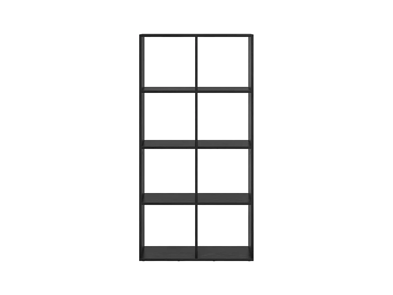 Bibliothèque Chêne noir 69.5 x 29 x 137.5 cm Bois d'ingénierie