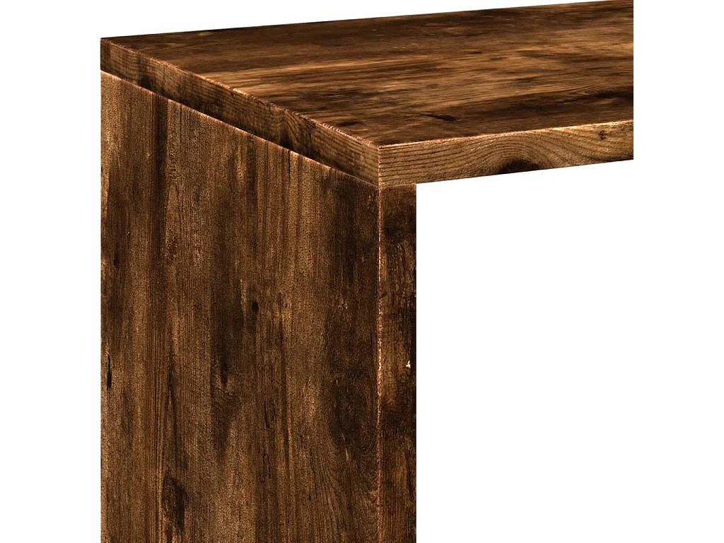 Raumteilerregal Räuchereiche 69,5x29x103,5 cm