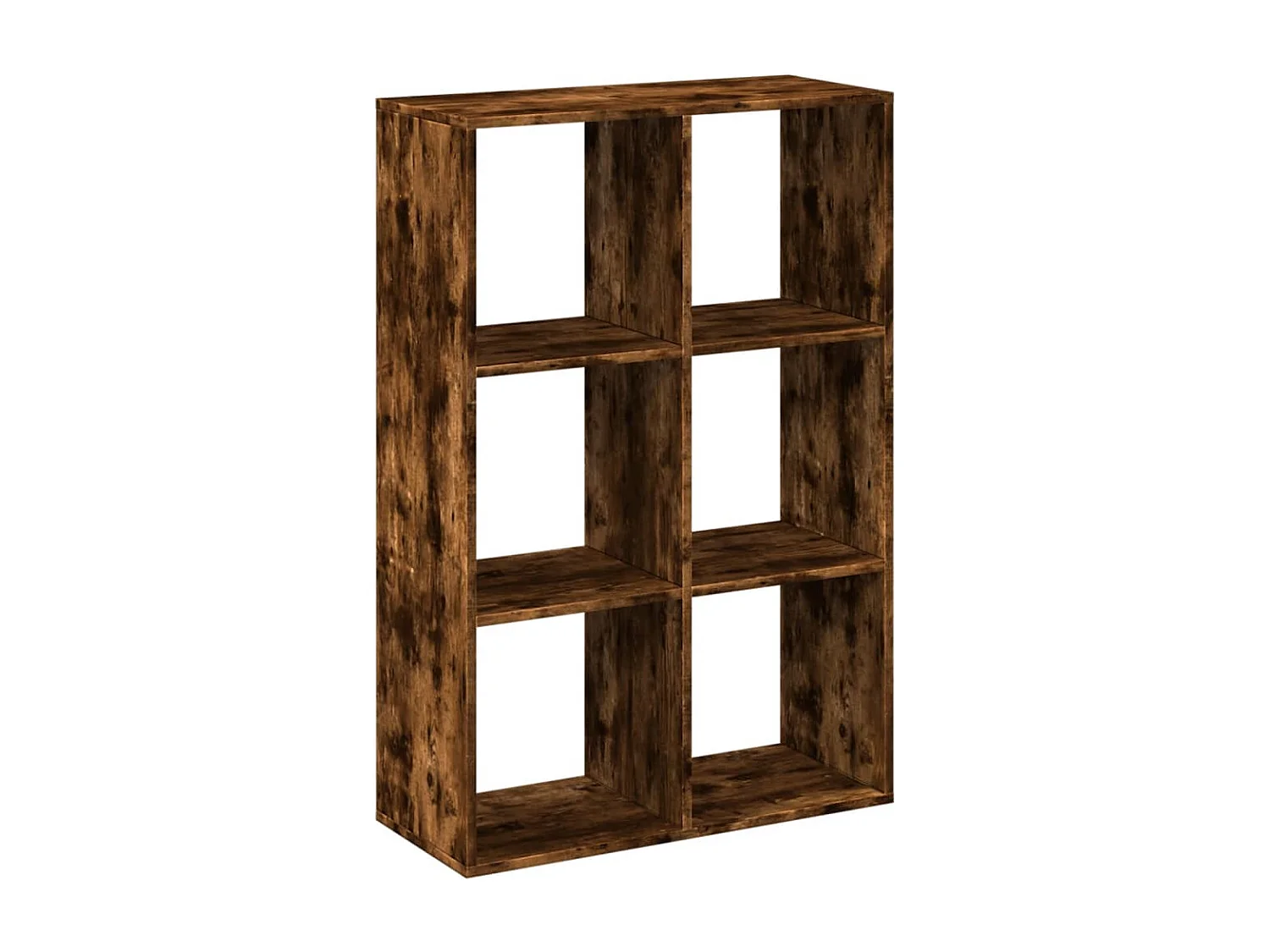 Mensola divisoria in rovere affumicato 69,5x29x103,5 cm